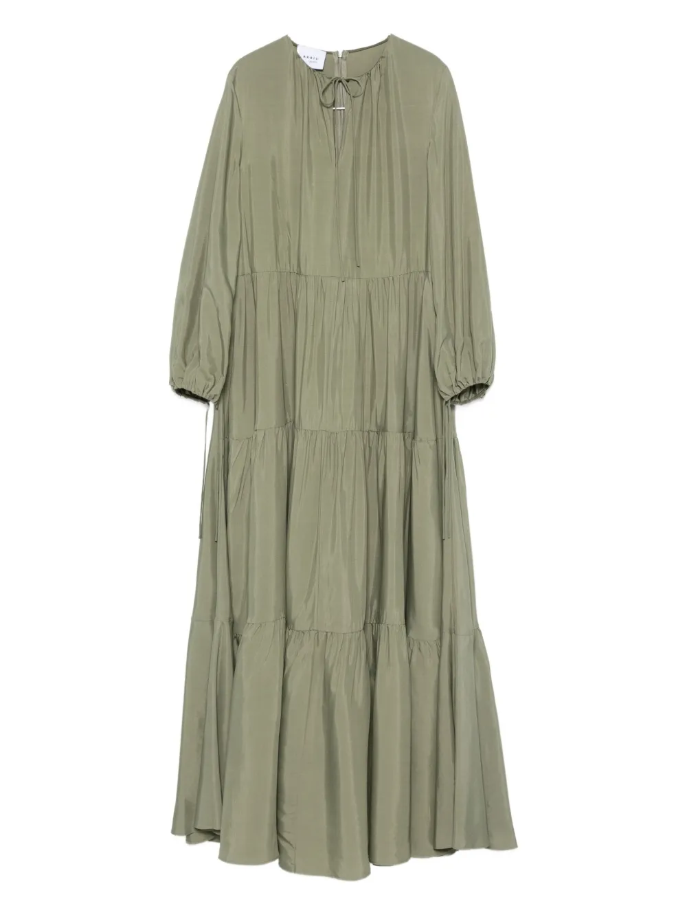 Платье макси с рукавами-фонариками Akris Punto, зеленый
Платье макси с рукавами-фонариками Akris Punto, зеленый