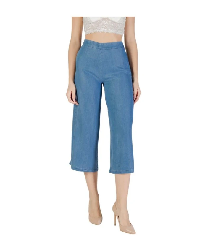 Синие укороченные брюки из лиоцелла Only, синий
Синие укороченные брюки из лиоцелла Only, синий