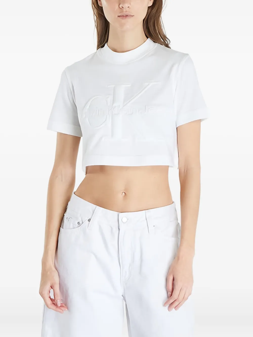 Футболка с тисненым логотипом Calvin Klein Jeans, белый
Футболка с тисненым логотипом Calvin Klein Jeans, белый