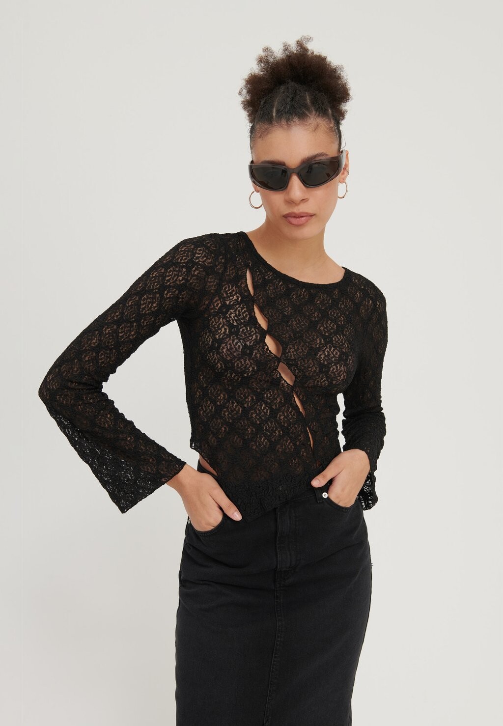 Рубашка с длинным рукавом Even&Odd, черный
Рубашка с длинным рукавом Even&Odd, черный