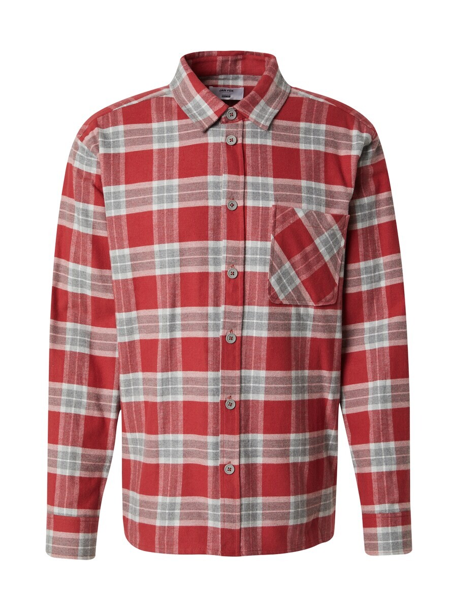 Рубашка на пуговицах стандартного кроя Dan Fox Apparel LASSE, красный 
Рубашка на пуговицах стандартного кроя Dan Fox Apparel LASSE, красный