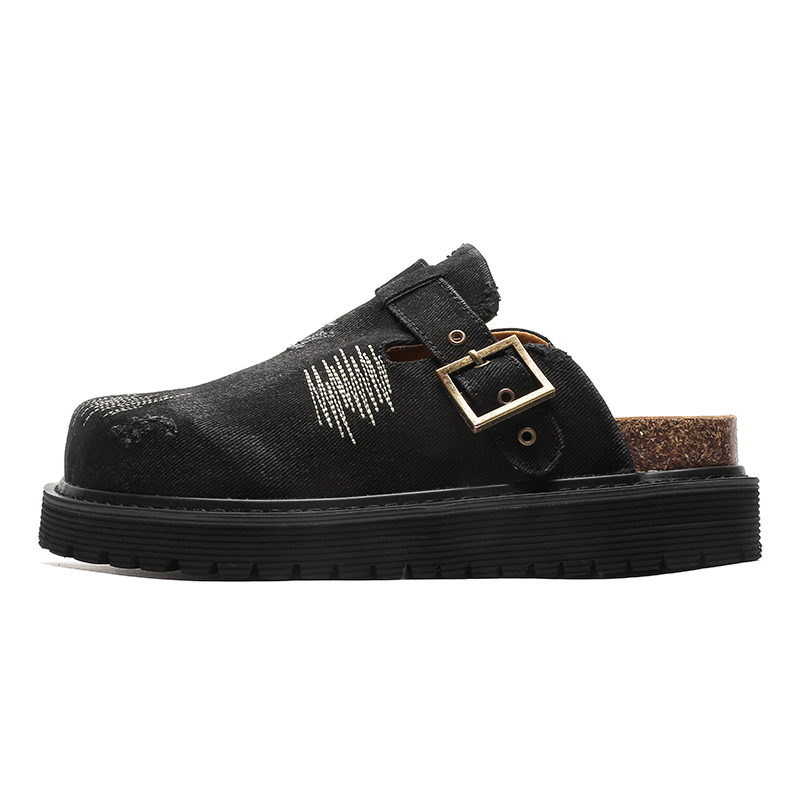 Тапочки с закрытым носком Beidouniao для мужчин, черные
Тапочки с закрытым носком Beidouniao для мужчин, черные