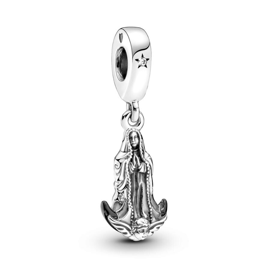 Шарм Virgin of Guadalupe Motif Dangle Pandora, стерлинговое серебро
Шарм Virgin of Guadalupe Motif Dangle Pandora, стерлинговое серебро