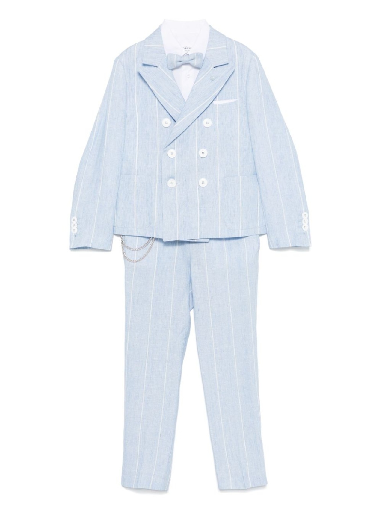 Colorichiari костюм-тройка в полоску, синий
Colorichiari костюм-тройка в полоску, синий