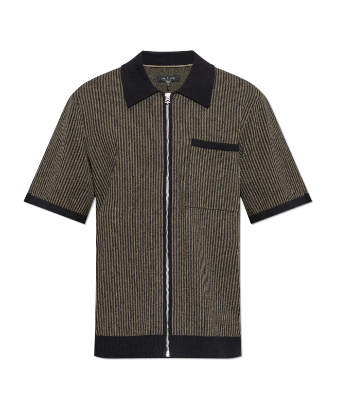 Рубашка в полоску Rag & Bone, черный
Рубашка в полоску Rag & Bone, черный