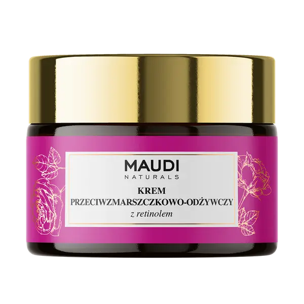 Крем для лица против морщин и питательный с розой, 50 мл Maudi Naturals
Крем для лица против морщин и питательный с розой, 50 мл Maudi Naturals