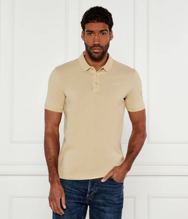 Рубашка поло Regular fit Hugo, желтый
Рубашка поло Regular fit Hugo, желтый