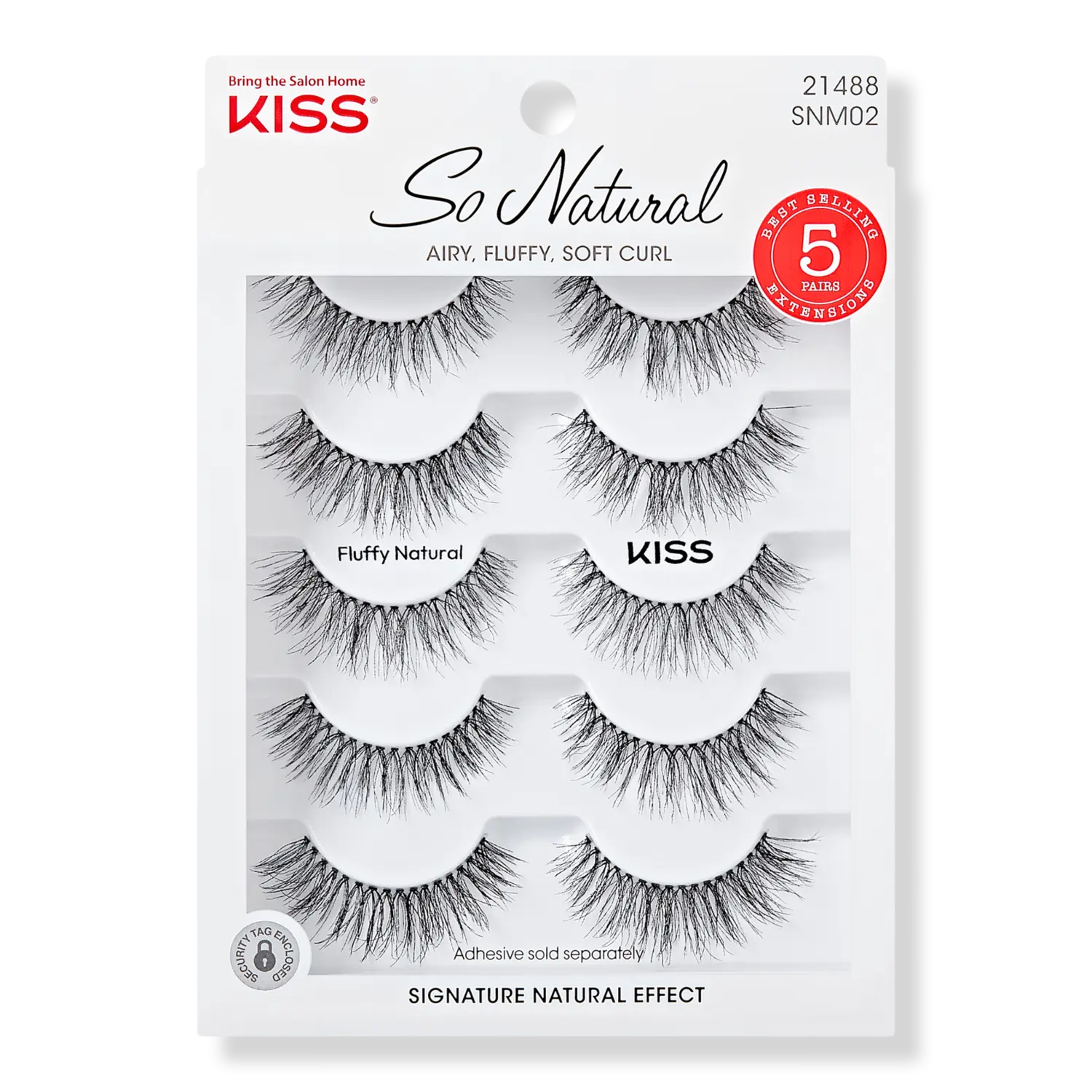 Натуральные накладные ресницы Kiss, Fluffy Natural
Натуральные накладные ресницы Kiss, Fluffy Natural