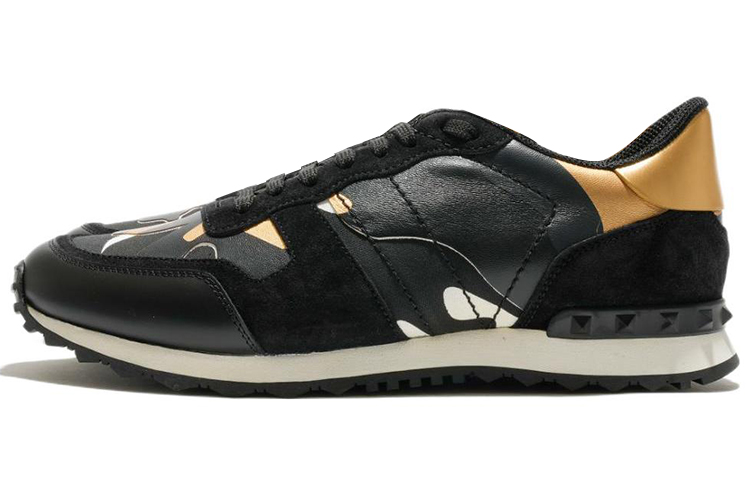 Valentino Кроссовки Rockrunner 'Black Gold Camo'
Valentino Кроссовки Rockrunner 'Black Gold Camo'