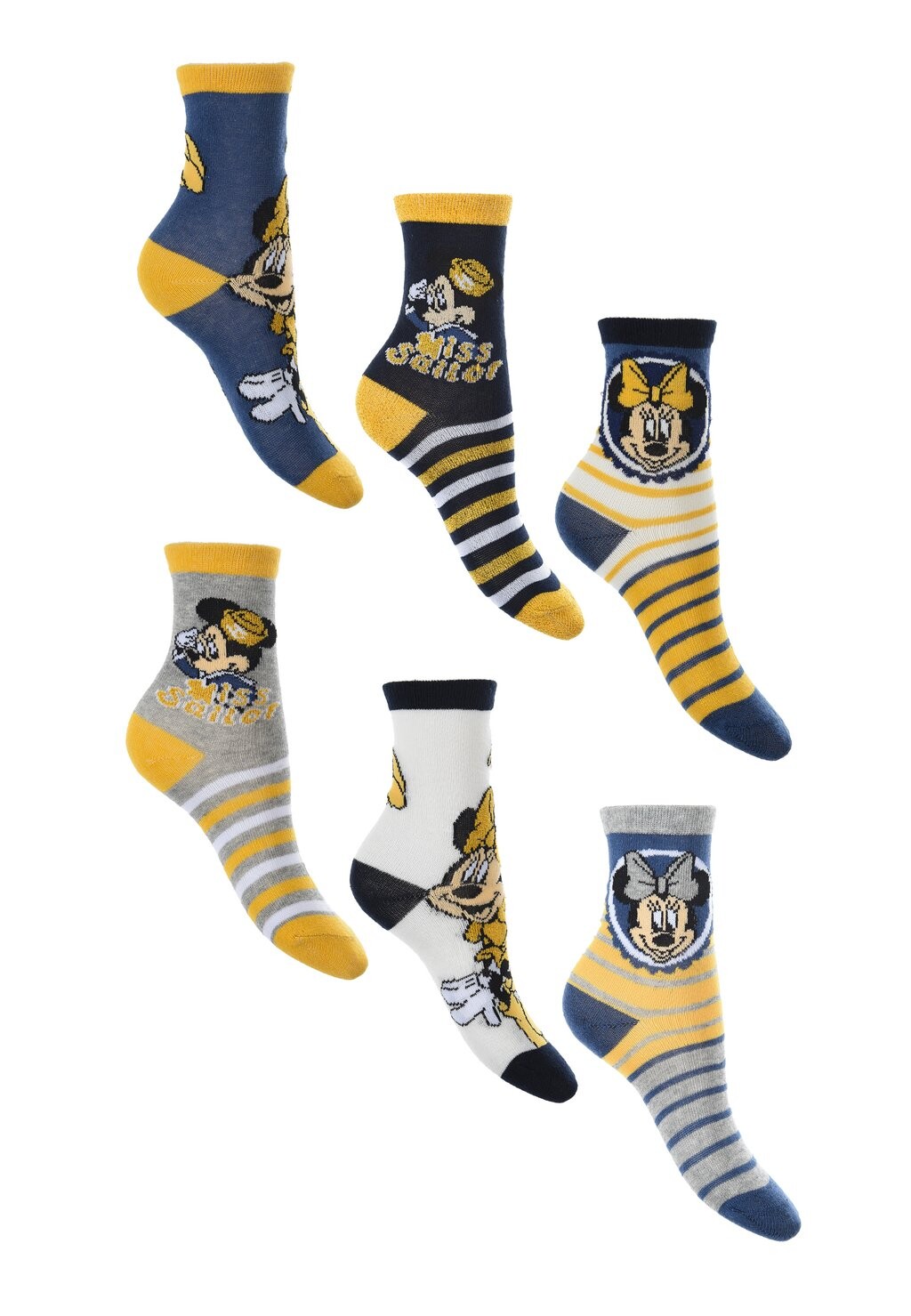 Носки 6ER SET Mickey & Minnie, цвет mehrfarbig 
Носки 6ER SET Mickey & Minnie, цвет mehrfarbig