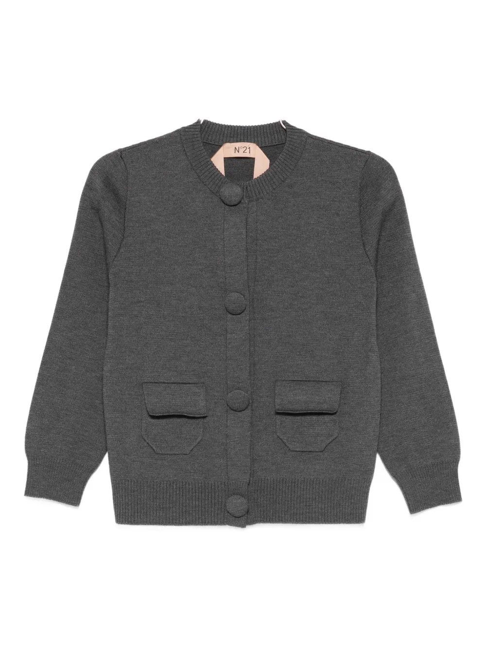 Кардиган на пуговицах Nº21, серый
Кардиган на пуговицах Nº21, серый