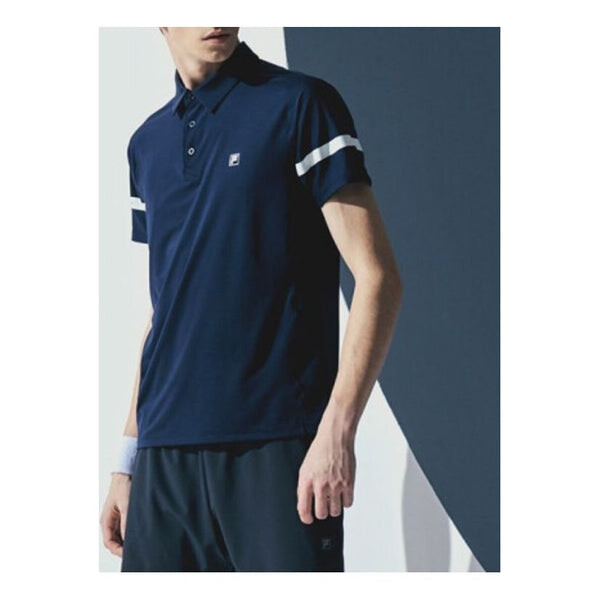 Футболка contrast color stitching short sleeve polo shirt blue Fila, синий
Футболка contrast color stitching short sleeve polo shirt blue Fila, синий