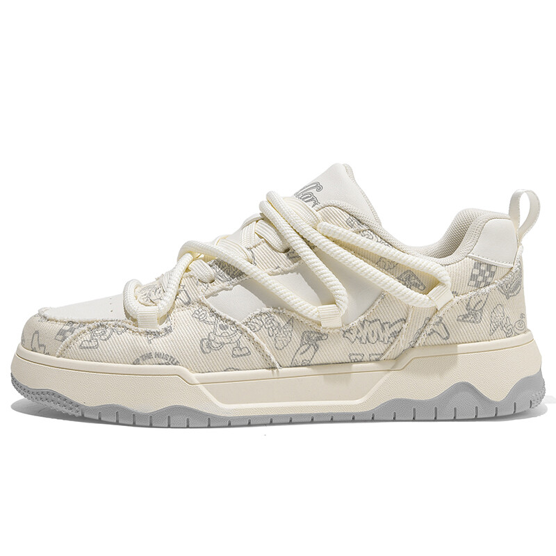 Кеды, обувь для скейтборда унисекс с низким верхом Tcellars, бежевый
Кеды, обувь для скейтборда унисекс с низким верхом Tcellars, бежевый