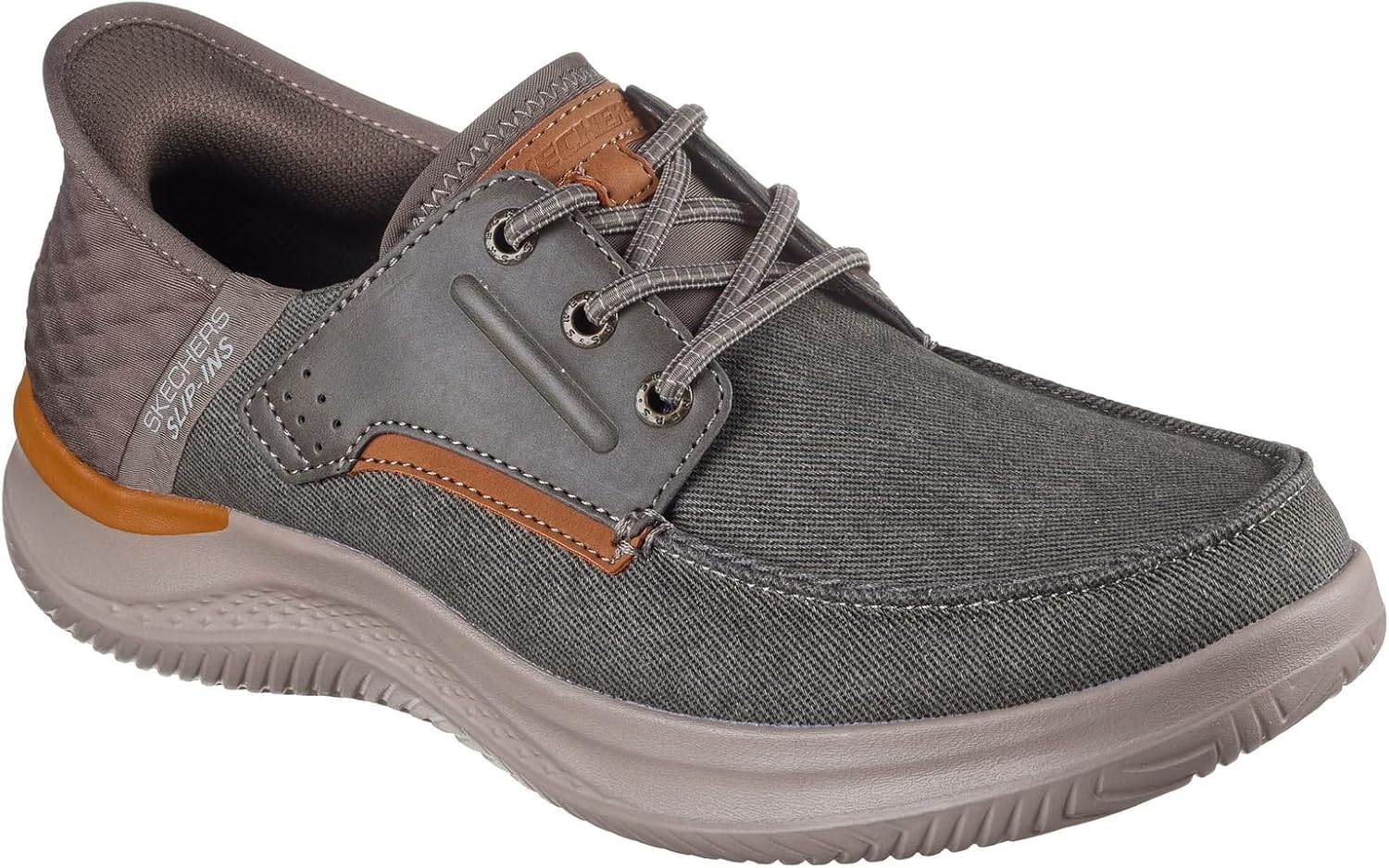 Мужские слипоны Skechers RF: Hasting - Niko с отделкой Moc Toe на шнуровке-банджи, коричневый
Мужские слипоны Skechers RF: Hasting - Niko с отделкой Moc Toe на шнуровке-банджи, коричневый