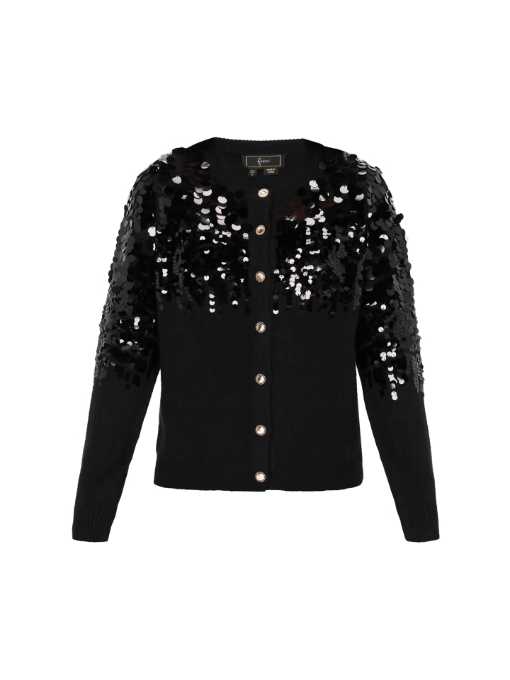 Женский кардиган черного цвета faina
Женский кардиган черного цвета faina