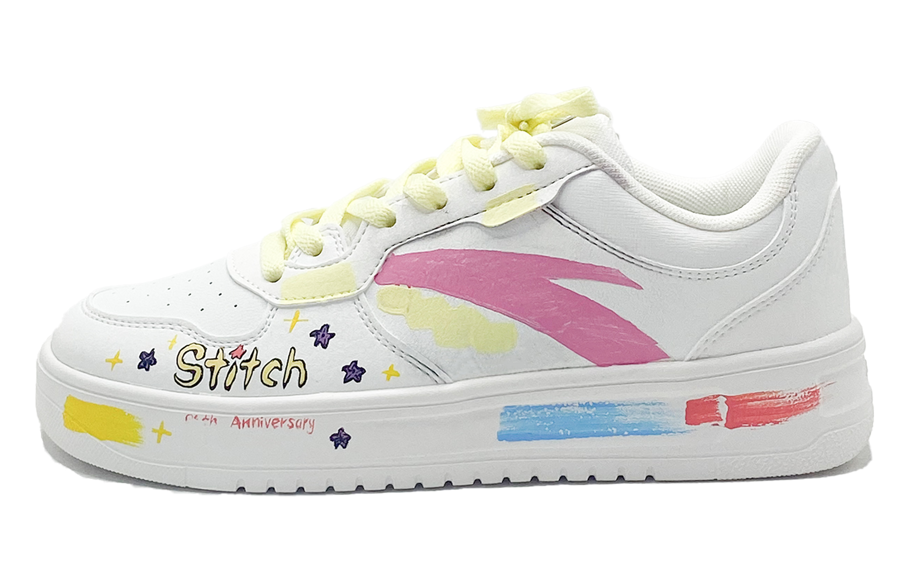 ANTA Износостойкие и легкие низкие кроссовки для скейтбординга мужские белые желтые розовые
ANTA Износостойкие и легкие низкие кроссовки для скейтбординга мужские белые желтые розовые