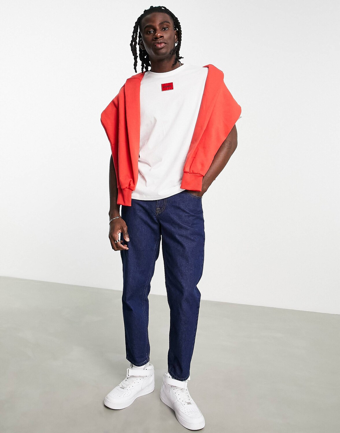 Белая футболка с логотипом Hugo Diragolino, Белый, Белая футболка с логотипом Hugo Diragolino
Белая футболка с логотипом Hugo Diragolino, Белый, Белая футболка с логотипом Hugo Diragolino