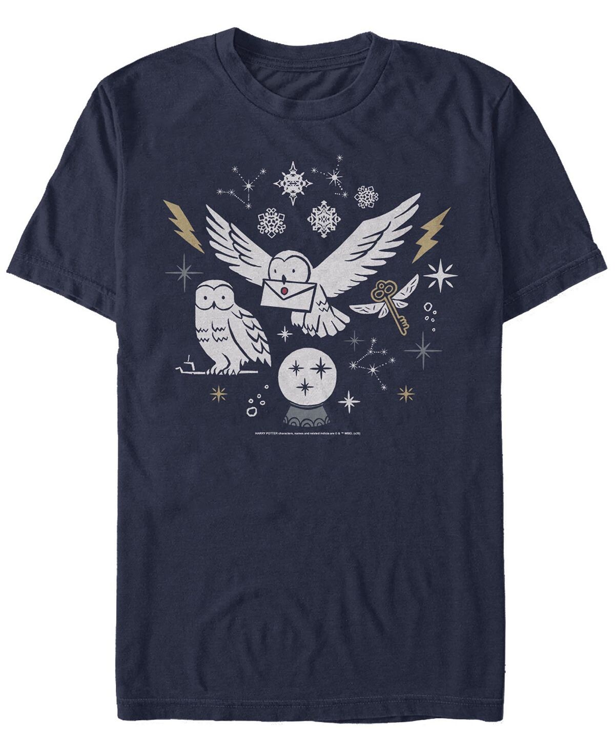 Мужская футболка с круглым вырезом с короткими рукавами wintery owls Fifth Sun, синий
Мужская футболка с круглым вырезом с короткими рукавами wintery owls Fifth Sun, синий