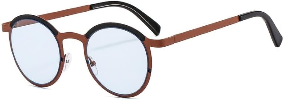 Винтажные солнцезащитные очки в стиле панк для мужчин, ретро, круглая металлическая оправа, женские солнцезащитные очки, защита от ультрафиолета UV400 LANGSER, Coffee Blue
Винтажные солнцезащитные очки в стиле панк для мужчин, ретро, круглая металлическая оправа, женские солнцезащитные очки, защита от ультрафиолета UV400 LANGSER, Coffee Blue