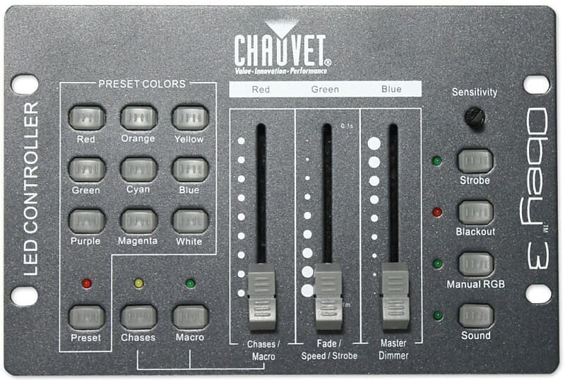 Контроллер освещения Chauvet OBEY3 HOW
Контроллер освещения Chauvet OBEY3 HOW