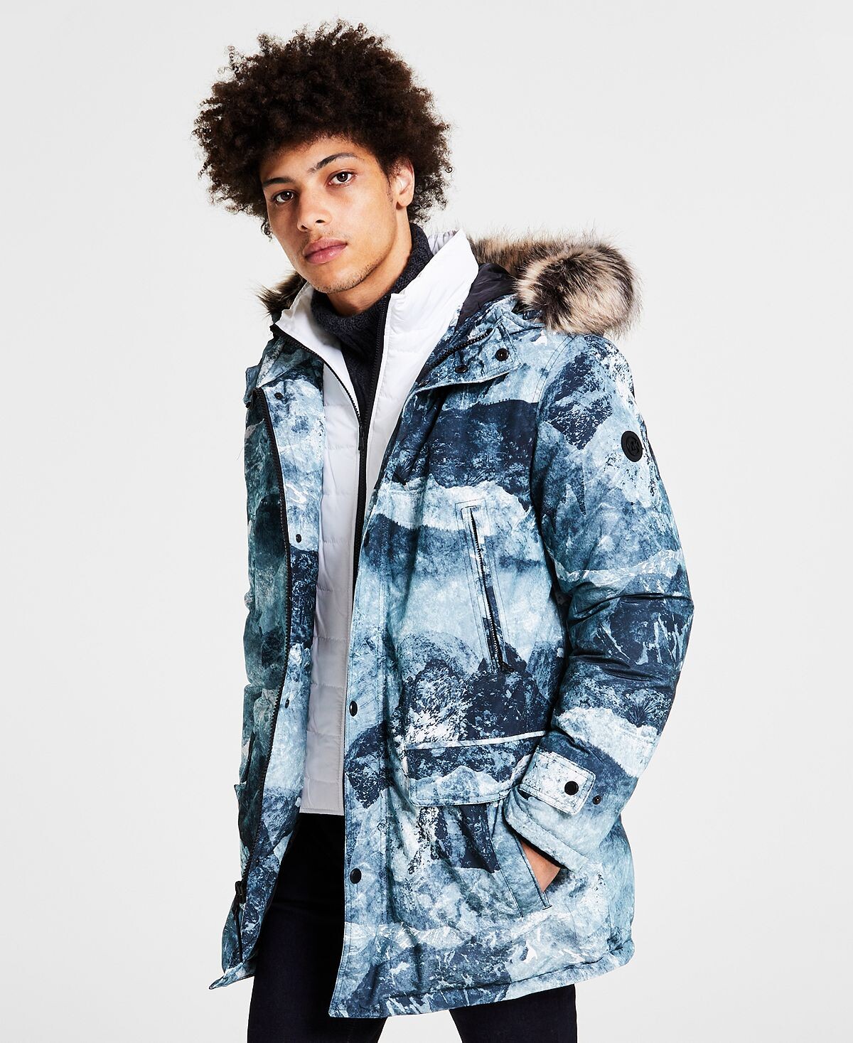 Мужская парка с трубкой и нагрудником с капюшоном michael kors, созданная для macy's Michael Kors, мульти
Мужская парка с трубкой и нагрудником с капюшоном michael kors, созданная для macy's Michael Kors, мульти