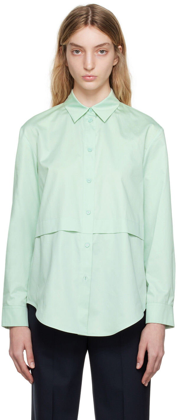 Зеленая рубашка Glassa Max Mara Leisure
Зеленая рубашка Glassa Max Mara Leisure