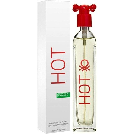 Benetton Hot Eau De Toilette 100ml for Women United Colors Of Benetton
Benetton Hot Eau De Toilette 100ml for Women United Colors Of Benetton