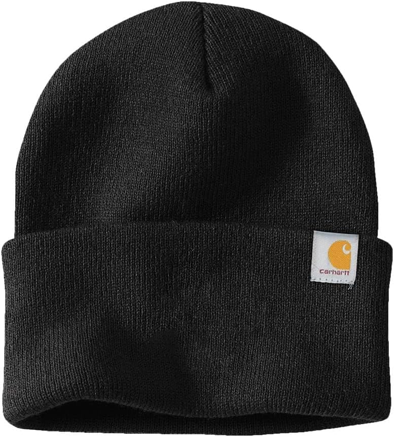 Carhartt мужская вязаная шапка с манжетом 104597, Black
Carhartt мужская вязаная шапка с манжетом 104597, Black
