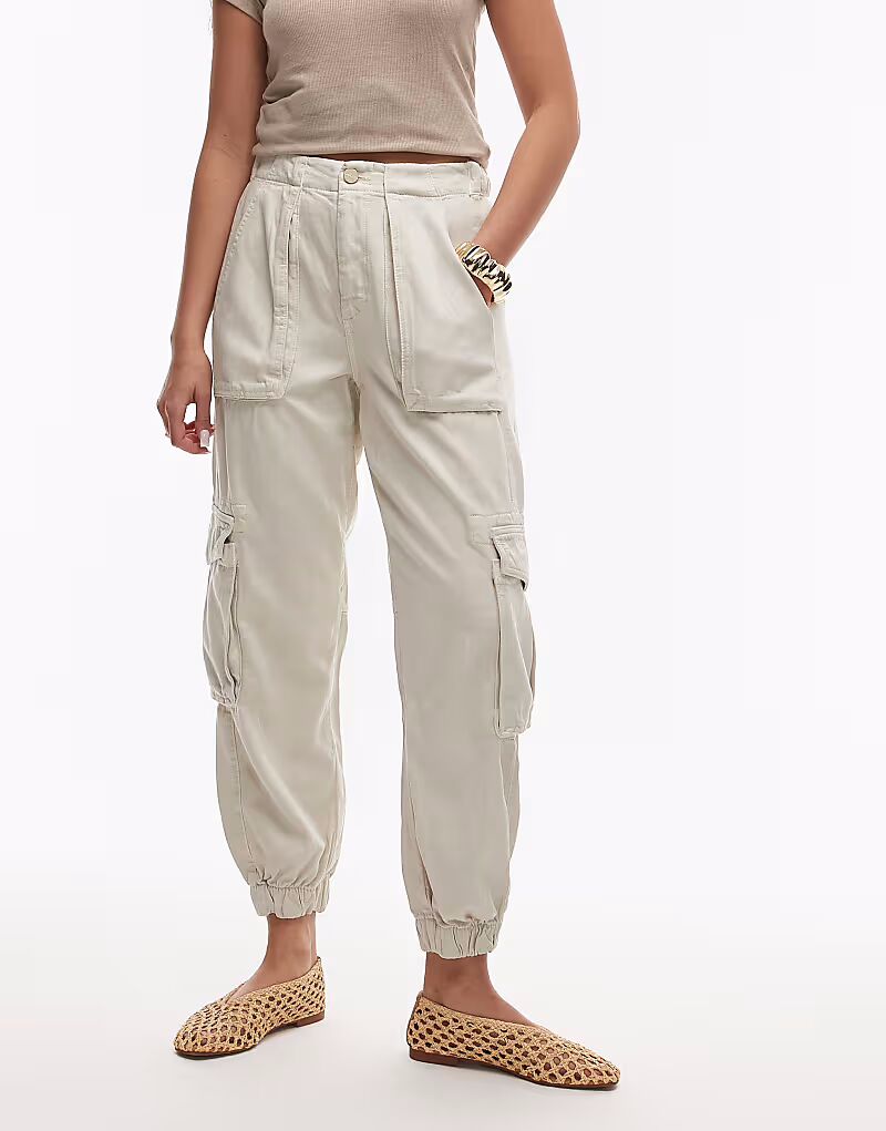 Бело-бежевые брюки Allsaints freda
Бело-бежевые брюки Allsaints freda