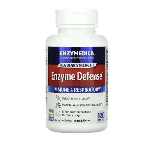 Ферменты Enzyme Defense 120 капсул Enzymedica
Ферменты Enzyme Defense 120 капсул Enzymedica