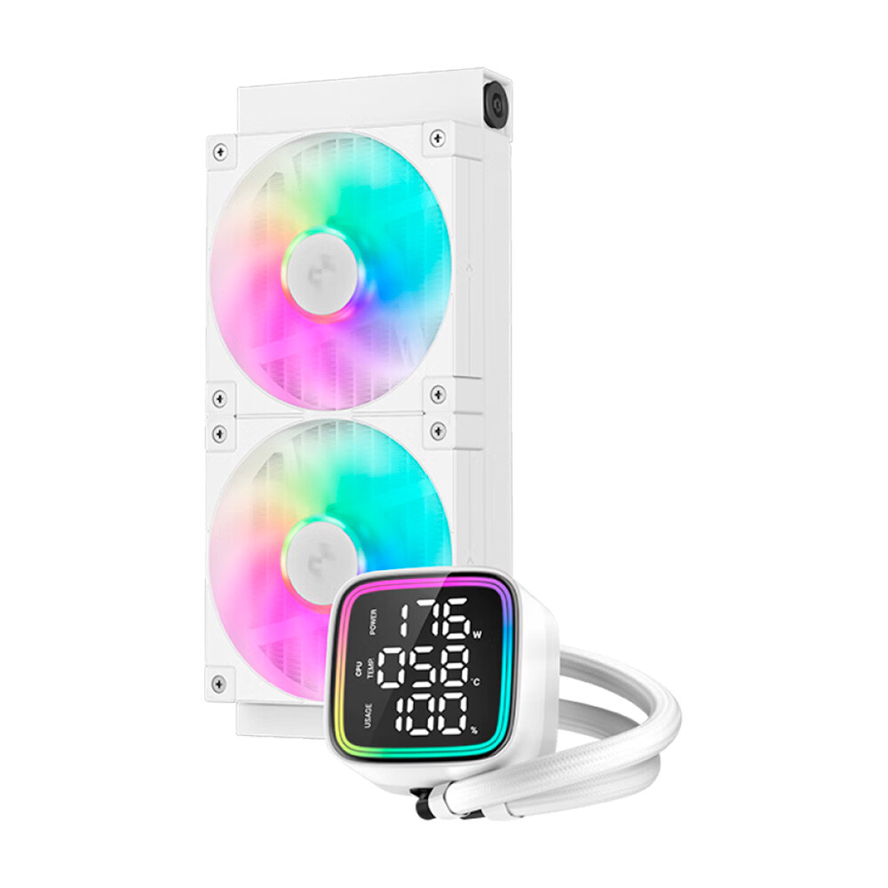 Система водяного охлаждения DeepCool LD240 WH, белый
Система водяного охлаждения DeepCool LD240 WH, белый