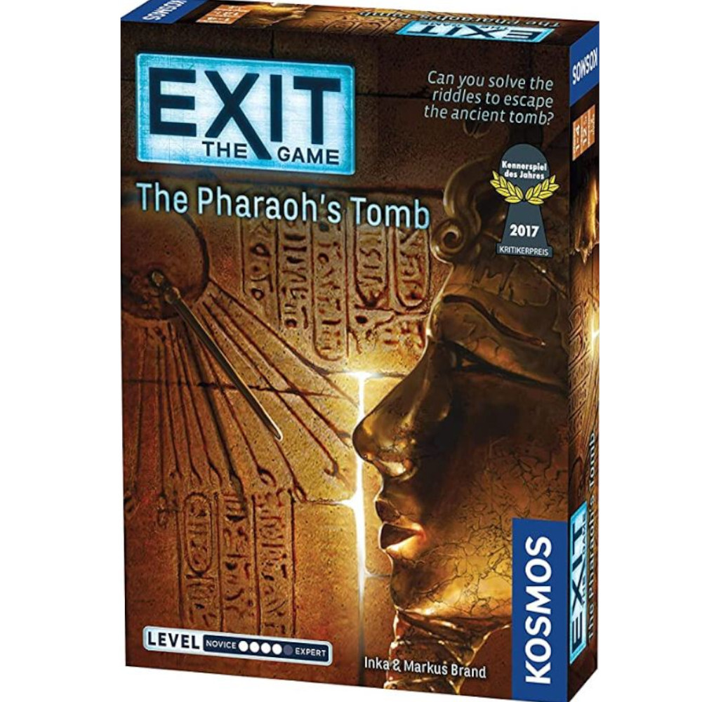 Настольная игра Выход: Гробница фараона Thames & Kosmos Exit: The Pharaoh's Tomb
Настольная игра Выход: Гробница фараона Thames & Kosmos Exit: The Pharaoh's Tomb