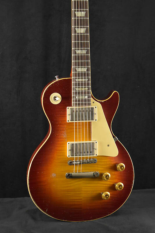 Gibson Murphy Lab '59 Les Paul Standard Tomato Soup Burst Тяжелая выдержка Fuller's Exclusive Murphy Lab '59 Les Paul Standard Tomato Soup Burst Heavy Aged...
Gibson Murphy Lab '59 Les Paul Standard Tomato Soup Burst Тяжелая выдержка Fuller's Exclusive Murphy Lab '59 Les Paul Standard Tomato Soup Burst Heavy Aged...