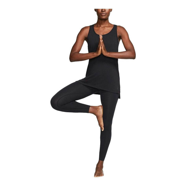 Топ йога слой майка Nike, черный
Топ йога слой майка Nike, черный