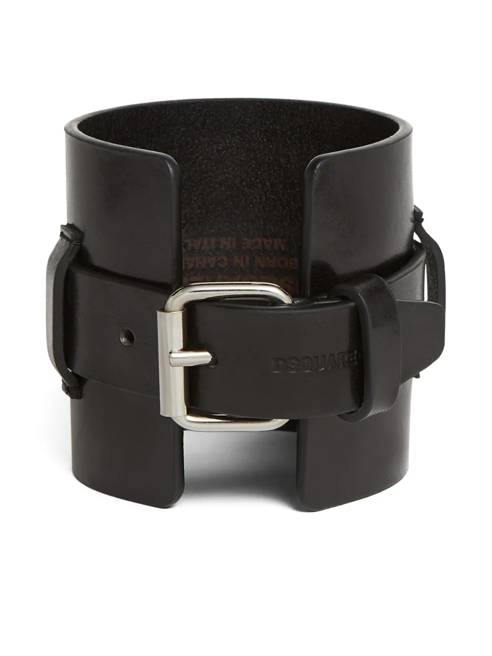 Браслет с гравировкой DSQUARED2, черный
Браслет с гравировкой DSQUARED2, черный