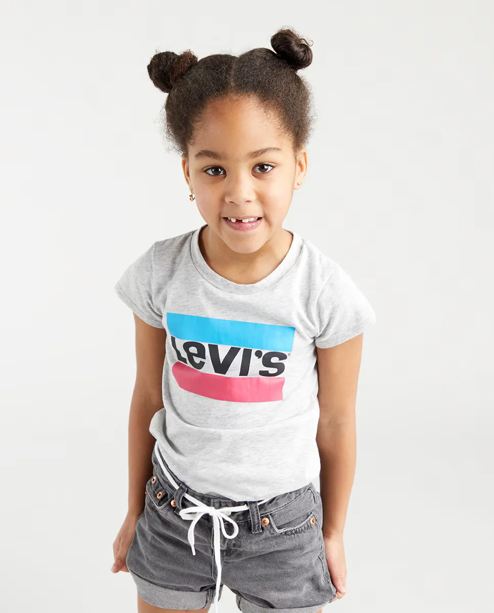 Детская футболка в сером цвете Levi's, серый
Детская футболка в сером цвете Levi's, серый