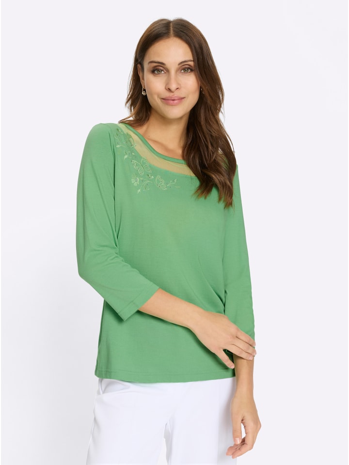 Рубашка с короткими рукавами в яблочном цвете WITT WEIDEN
Рубашка с короткими рукавами в яблочном цвете WITT WEIDEN