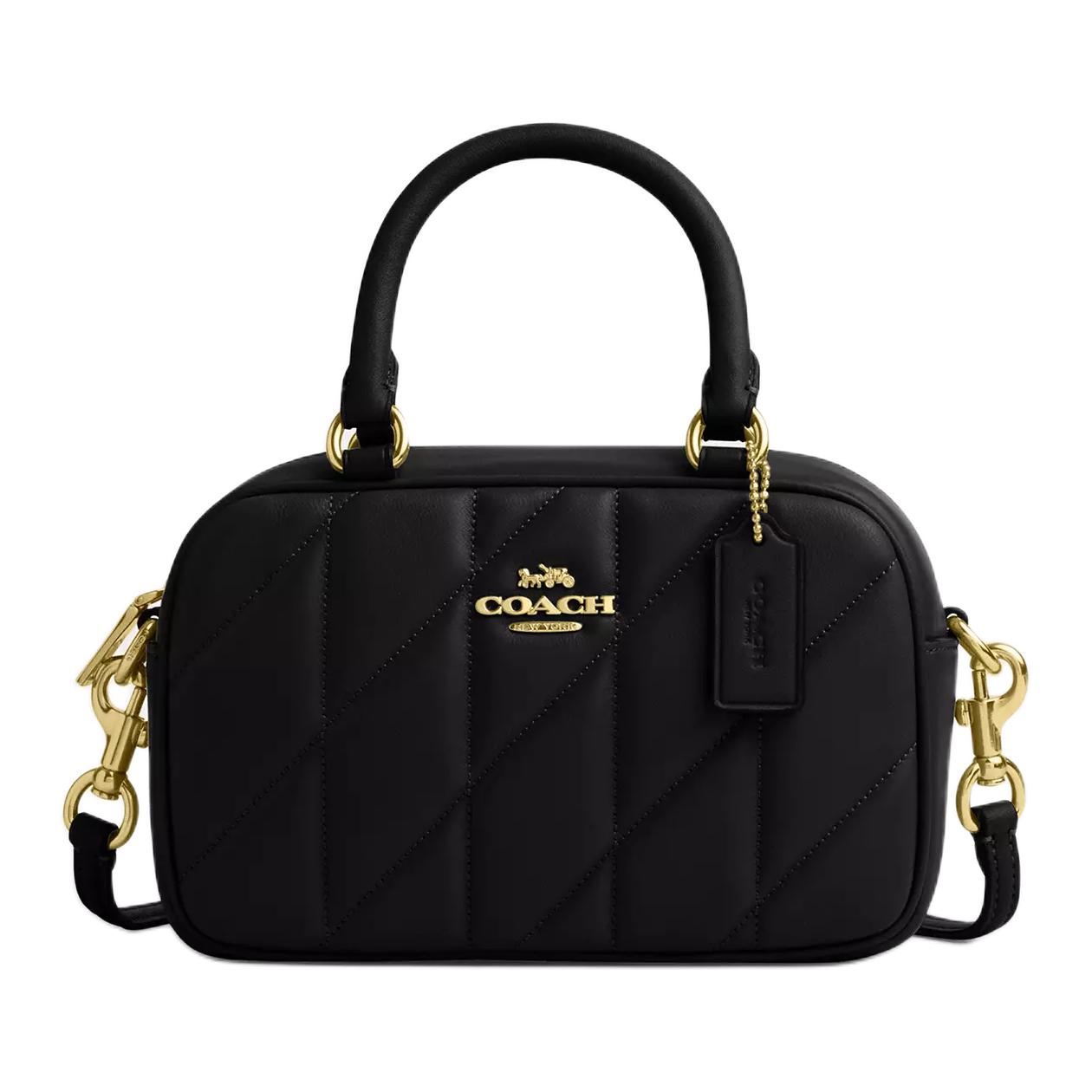 COACH Сумка женская маленькая Nappa Leather черная
COACH Сумка женская маленькая Nappa Leather черная