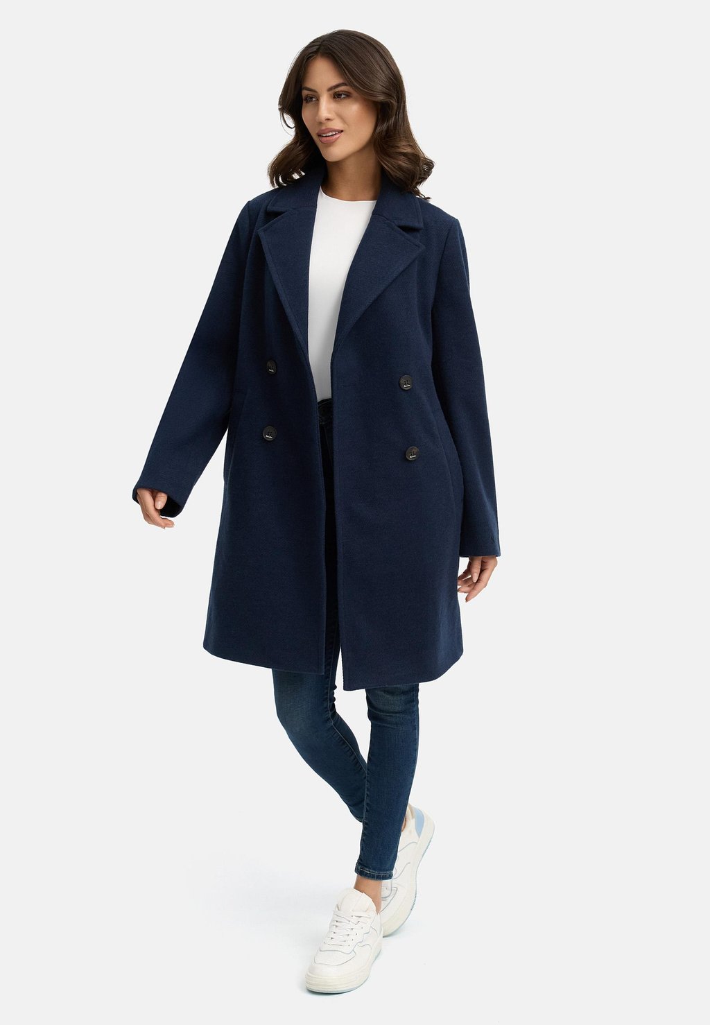 Классический пиджак FROSTJUWEL Navahoo, темно-синий 
Классический пиджак FROSTJUWEL Navahoo, темно-синий