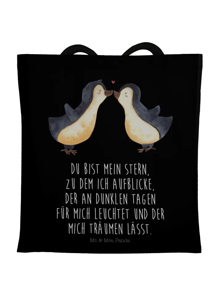 Сумка для переноски Mr & Mrs Panda Pinguin Liebe, черный
Сумка для переноски Mr & Mrs Panda Pinguin Liebe, черный