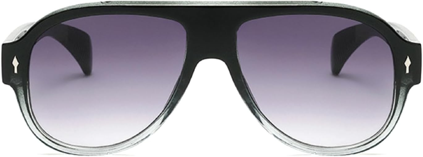 Популярные модные солнцезащитные очки-пилот для женщин, в стиле ретро, для мужчин, панк, градиентные, с защитой от УФ-излучения UV400, большие солнцезащитные очки 8821 Melrose, Grey
Популярные модные солнцезащитные очки-пилот для женщин, в стиле ретро, для мужчин, панк, градиентные, с защитой от УФ-излучения UV400, большие солнцезащитные очки 8821 Melrose, Grey