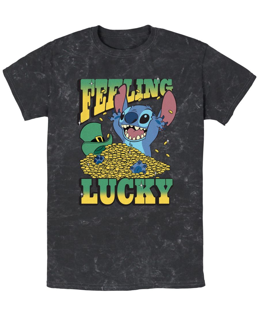 Мужская футболка с коротким рукавом "Luck" с эффектом минеральной стирки Lilo Stitch, Black, Черный, Мужская футболка с коротким рукавом "Luck" с эффектом минеральной стирки Lilo Stitch, Black
Мужская футболка с коротким рукавом "Luck" с эффектом минеральной стирки Lilo Stitch, Black, Черный, Мужская футболка с коротким рукавом "Luck" с эффектом минеральной стирки Lilo Stitch, Black