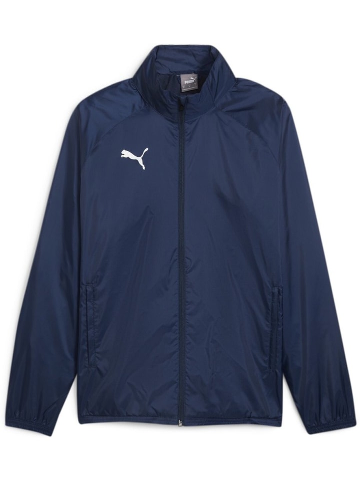 Тренировочная куртка TeamGoal All Weather Jacket синего цвета Puma
Тренировочная куртка TeamGoal All Weather Jacket синего цвета Puma