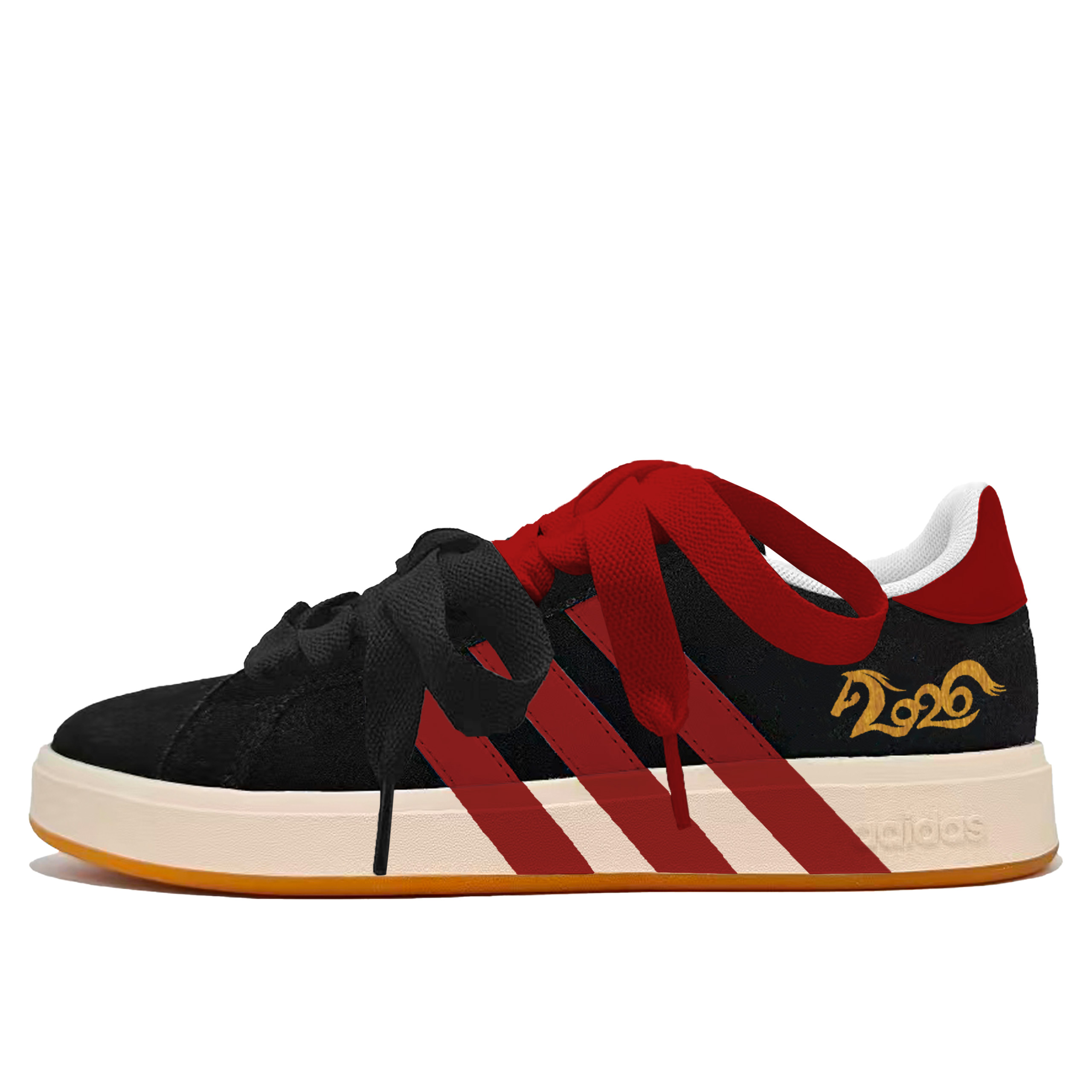 Grand Court Base 00s Gilded Age Horse Synthetic Leather, Split Cow Leather Abrasion Resistant Low top Adidas, черный красный
Grand Court Base 00s Gilded Age Horse Synthetic Leather, Split Cow Leather Abrasion Resistant Low top Adidas, черный красный