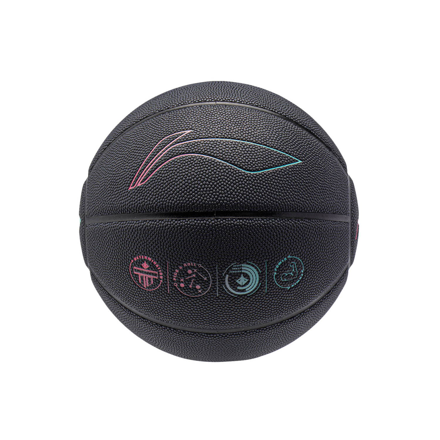 LINING Баскетбольный мяч PU Basketball Black/Gradient Red Green размер 7 для тренировок унисекс
LINING Баскетбольный мяч PU Basketball Black/Gradient Red Green размер 7 для тренировок унисекс