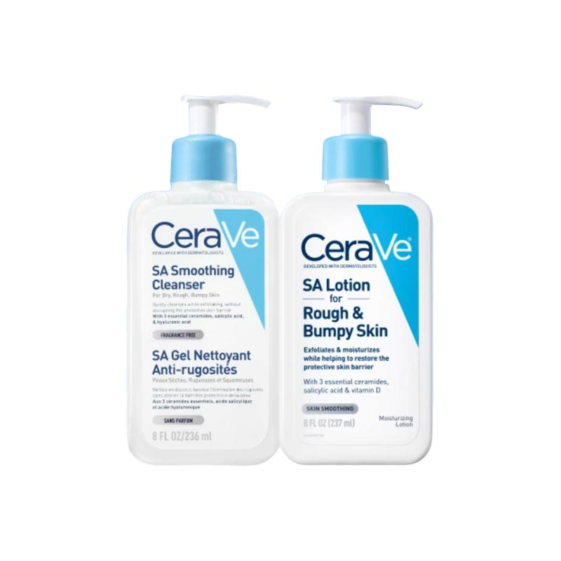 Набор для ухода за кожей с салициловой кислотой: очищающее средство + лосьон для тела, увлажняющий, очищающий, 237мл+236мл CeraVe
Набор для ухода за кожей с салициловой кислотой: очищающее средство + лосьон для тела, увлажняющий, очищающий, 237мл+236мл CeraVe