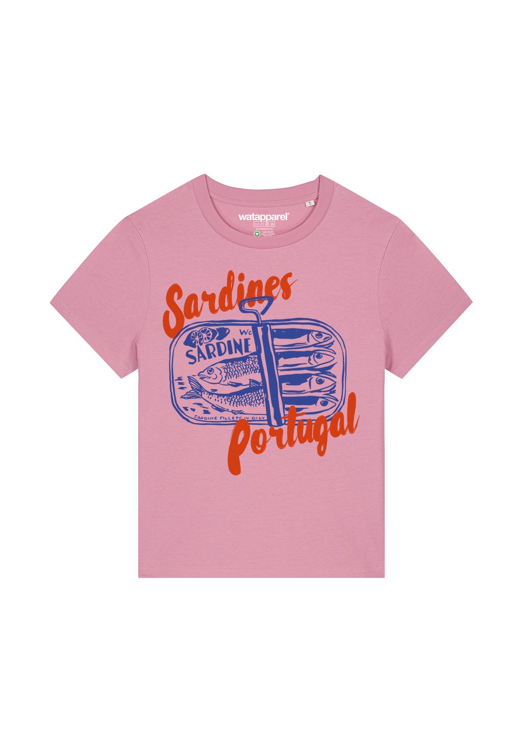 Футболка с принтом SARDINES PORTUGAL watapparel, светло-розовый
Футболка с принтом SARDINES PORTUGAL watapparel, светло-розовый