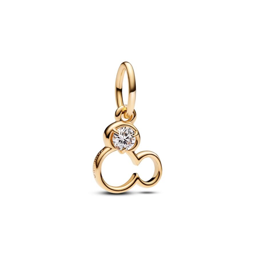 Шарм Disney Mickey Mouse Silhouette Lab-Grown Diamond Dangle Pandora, покрытие - золото
Шарм Disney Mickey Mouse Silhouette Lab-Grown Diamond Dangle Pandora, покрытие - золото
