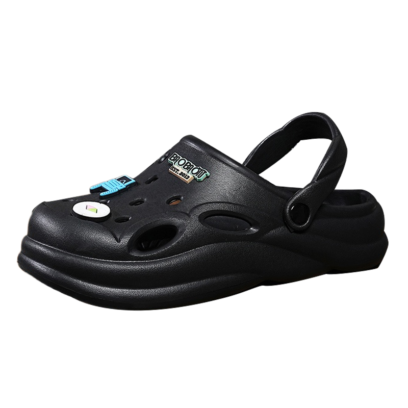 Детские тапочки с противоскользящей амортизацией, износостойкие, дышащие Wooden houses, черный
Детские тапочки с противоскользящей амортизацией, износостойкие, дышащие Wooden houses, черный