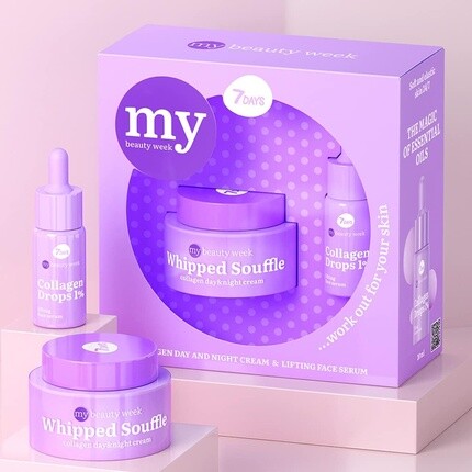 Набор по уходу за кожей на 7 дней с антивозрастным кремом для лица и коллагеновой сывороткой - корейский подарочный набор по уходу за кожей для женщин 7days
Набор по уходу за кожей на 7 дней с антивозрастным кремом для лица и коллагеновой сывороткой - корейский подарочный набор по уходу за кожей для женщин 7days